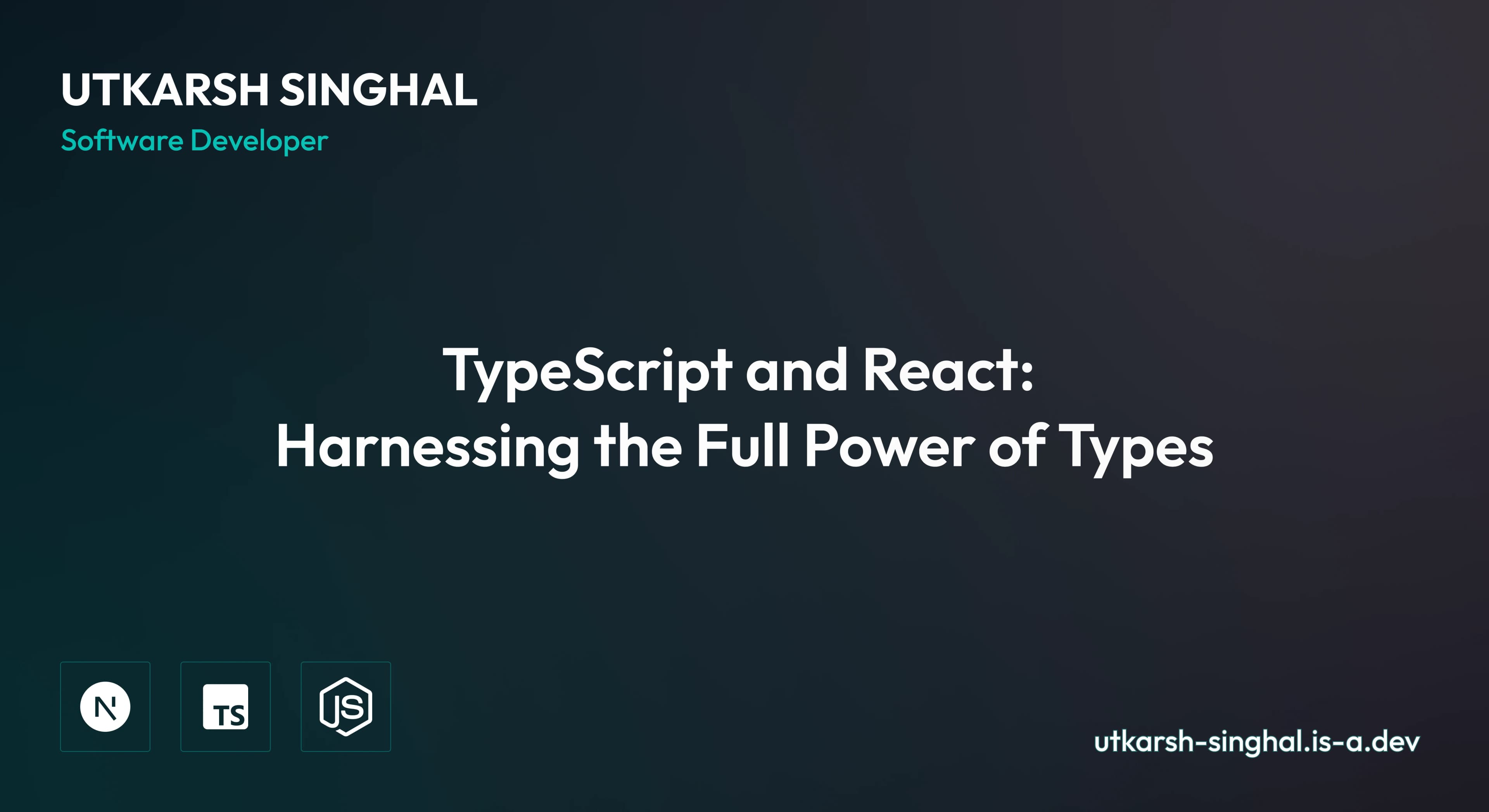 TypeScript and React: Harnessing the Full Power of Types